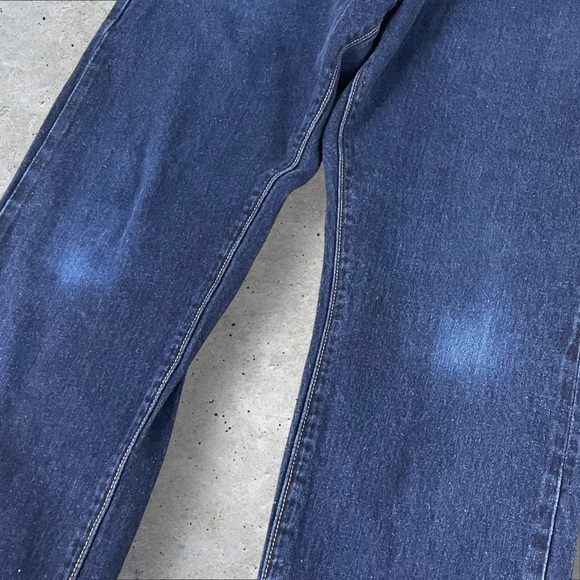 J Crew Slim Jeans 34x30 (Fits 34x29) Dark Wash Selvedge Denim J7569 318 - Picture 7 of 14